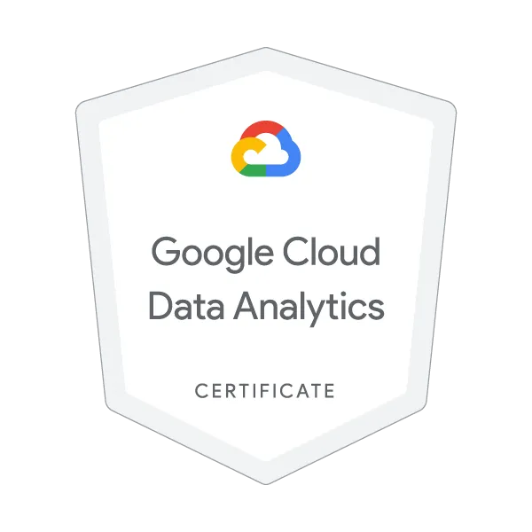 Google Cloud Data Analytics Certificate